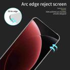 For Xiaomi 15 Ultra MOFI 9H 3D Hot Bending Tempered Glass Film(Black) - 3