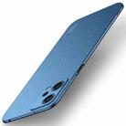 For Xiaomi Redmi Note 12 Global MOFI Fandun Series Frosted PC Ultra-thin All-inclusive Phone Case(Blue) - 1