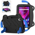 For Lenovo Tab M8 8506X 3rd Gen Ice Baby EVA Shockproof Hard PC Tablet Case(Black+Blue) - 1