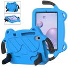 For Sumsung Galaxy Tab A 8.4 2020 T307/T307u Ice Baby EVA Shockproof Hard PC Tablet Case(Sky Blue+Black) - 1