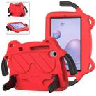 For Sumsung Galaxy Tab A 8.4 2020 T307/T307u Ice Baby EVA Shockproof Hard PC Tablet Case(Red+Black) - 1