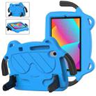 For TCL LE 2023 / Tab 8 2022 Ice Baby EVA Shockproof Hard PC Tablet Case(Sky Blue+Black) - 1