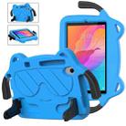 For Huawei MatePad T8 8.0 2020 Ice Baby EVA Shockproof Hard PC Tablet Case(Sky Blue+Black) - 1