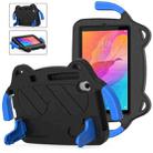 For Huawei MatePad T8 8.0 2020 Ice Baby EVA Shockproof Hard PC Tablet Case(Black+Blue) - 1