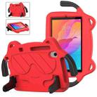 For Huawei MatePad T8 8.0 2020 Ice Baby EVA Shockproof Hard PC Tablet Case(Red+Black) - 1