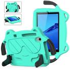 For Huawei MediaPad M5 Lite 8.0 Ice Baby EVA Shockproof Hard PC Tablet Case(Mint Green+Black) - 1