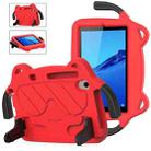 For Huawei MediaPad M5 Lite 8.0 Ice Baby EVA Shockproof Hard PC Tablet Case(Red+Black) - 1