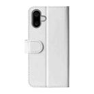 For iPhone 16 R64 Texture Horizontal Flip Leather Phone Case(White) - 3
