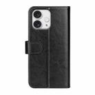 For iPhone 16 Pro R64 Texture Horizontal Flip Leather Phone Case(Black) - 3