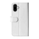 For iPhone 16 Plus R64 Texture Horizontal Flip Leather Phone Case(White) - 3