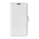 For iPhone 16 Pro Max R64 Texture Horizontal Flip Leather Phone Case(White) - 2