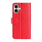 For iPhone 17 R64 Texture Horizontal Flip Leather Phone Case(Red) - 3