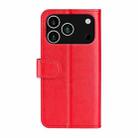 For iPhone 17 Pro R64 Texture Horizontal Flip Leather Phone Case(Red) - 3