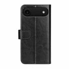 For iPhone 17 Air R64 Texture Horizontal Flip Leather Phone Case(Black) - 3