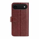 For iPhone 17 Air R64 Texture Horizontal Flip Leather Phone Case(Brown) - 3