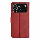 For iPhone 17 Pro Max Dual-side Magnetic Buckle Horizontal Flip Leather Phone Case(Red) - 3