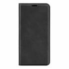For iPhone 16 Retro-skin  Magnetic Suction Leather Phone Case(Black) - 2