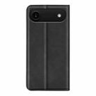 For iPhone 17 Air Retro-skin  Magnetic Suction Leather Phone Case(Black) - 3