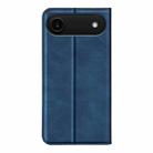 For iPhone 17 Air Retro-skin  Magnetic Suction Leather Phone Case(Dark Blue) - 3