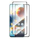 For Xiaomi Poco X6 2pcs ENKAY Hat-Prince Full Glue High Aluminum-silicon Tempered Glass Film - 1