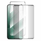 For Xiaomi 14 10pcs ENKAY Hat-Prince Full Glue High Aluminum-silicon Tempered Glass Film - 1