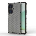 For Huawei Enjoy 60 Pro / nova 11i Shockproof Honeycomb Phone Case(Black) - 1