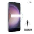 For Samsung Galaxy S23+ 5G 2pcs ENKAY Hat-Prince Full Glue Coverage Soft Explosion-proof Hydrogel Film - 1
