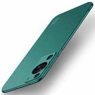 For Huawei P60 / P60 Pro MOFI Fandun Series Frosted PC Ultra-thin All-inclusive Phone Case(Green) - 1