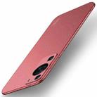 For Huawei P60 / P60 Pro MOFI Fandun Series Frosted PC Ultra-thin All-inclusive Phone Case(Red) - 1