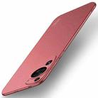 For Huawei P60 Art MOFI Fandun Series Frosted PC Ultra-thin All-inclusive Phone Case(Red) - 1