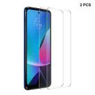 For Motorola Moto G Play 2023 2pcs ENKAY 0.26mm 9H 2.5D High Aluminum-silicon Tempered Glass Film - 1