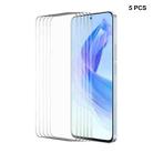 For Honor Play7T Pro / X50i / X40i 5pcs ENKAY 0.26mm 9H 2.5D High Aluminum-silicon Tempered Glass Film - 1