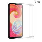 For Samsung Galaxy M04 5pcs ENKAY 0.26mm 9H 2.5D High Aluminum-silicon Tempered Glass Film - 1