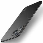For Huawei P70 MOFI Fandun Series Frosted PC Ultra-thin All-inclusive Phone Case(Black) - 1