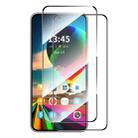 For Motorola Moto G15 2pcs ENKAY Full Glue High Aluminum-silicon Tempered Glass Film - 1