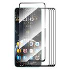 For Motorola Moto G04 5pcs ENKAY Full Glue High Aluminum-silicon Tempered Glass Film - 1