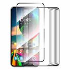 For Motorola Moto G15 10pcs ENKAY Full Glue High Aluminum-silicon Tempered Glass Film - 1