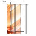 For ZTE Nubia Z50 Ultra 5pcs ENKAY Full Glue High Aluminum-silicon Tempered Glass Film - 1