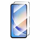 For Samsung Galaxy A55 ENKAY Hat-Prince Full Glue High Aluminum-silicon Tempered Glass Film - 1