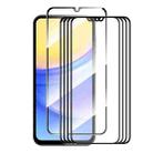 For Samsung Galaxy A15 4G / 5G 5pcs ENKAY Hat-Prince Full Glue High Aluminum-silicon Tempered Glass Film - 1