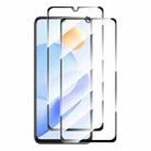 For Honor Play7T / Play6T 2pcs ENKAY Full Glue High Aluminum-silicon Tempered Glass Film - 1