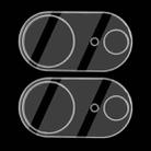 For iPhone 16e 2pcs ENKAY Hat-Prince 9H Rear Camera Lens Tempered Glass Film - 1