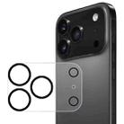 For iPhone 17 Pro ENKAY Hat-Prince 9H Rear Camera Lens Tempered Glass Film - 1