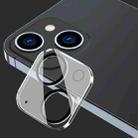 For iPhone 15 / 15 Plus 2pcs ENKAY Hat-Prince Black Ring 9H Rear Camera Lens Tempered Glass Film - 2