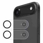 For iPhone 17 Air 2pcs ENKAY Hat-Prince 9H Rear Camera Lens Tempered Glass Film - 1
