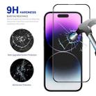 For iPhone 15 Pro ENKAY Full Glue High Aluminum-silicon Tempered Glass Film - 3