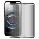 For iPhone 16e 10pcs ENKAY Full Glue High Aluminum-silicon Tempered Glass Film - 1