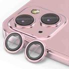 For iPhone 15 / 15 Plus ENKAY AR Anti-reflection Camera Lens Glass Full Film(Pink) - 1