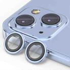 For iPhone 15 / 15 Plus ENKAY AR Anti-reflection Camera Lens Glass Full Film(Blue) - 1