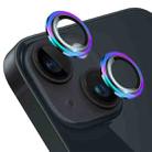 For iPhone 15 / 15 Plus ENKAY AR Anti-reflection Camera Lens Glass Full Film(Colorful) - 1